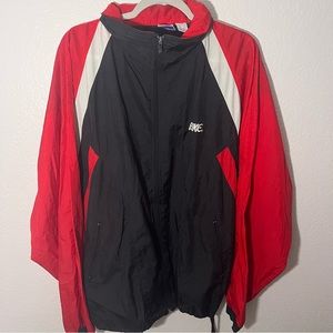 BIKE Vintage Windbreaker with hood Sz L